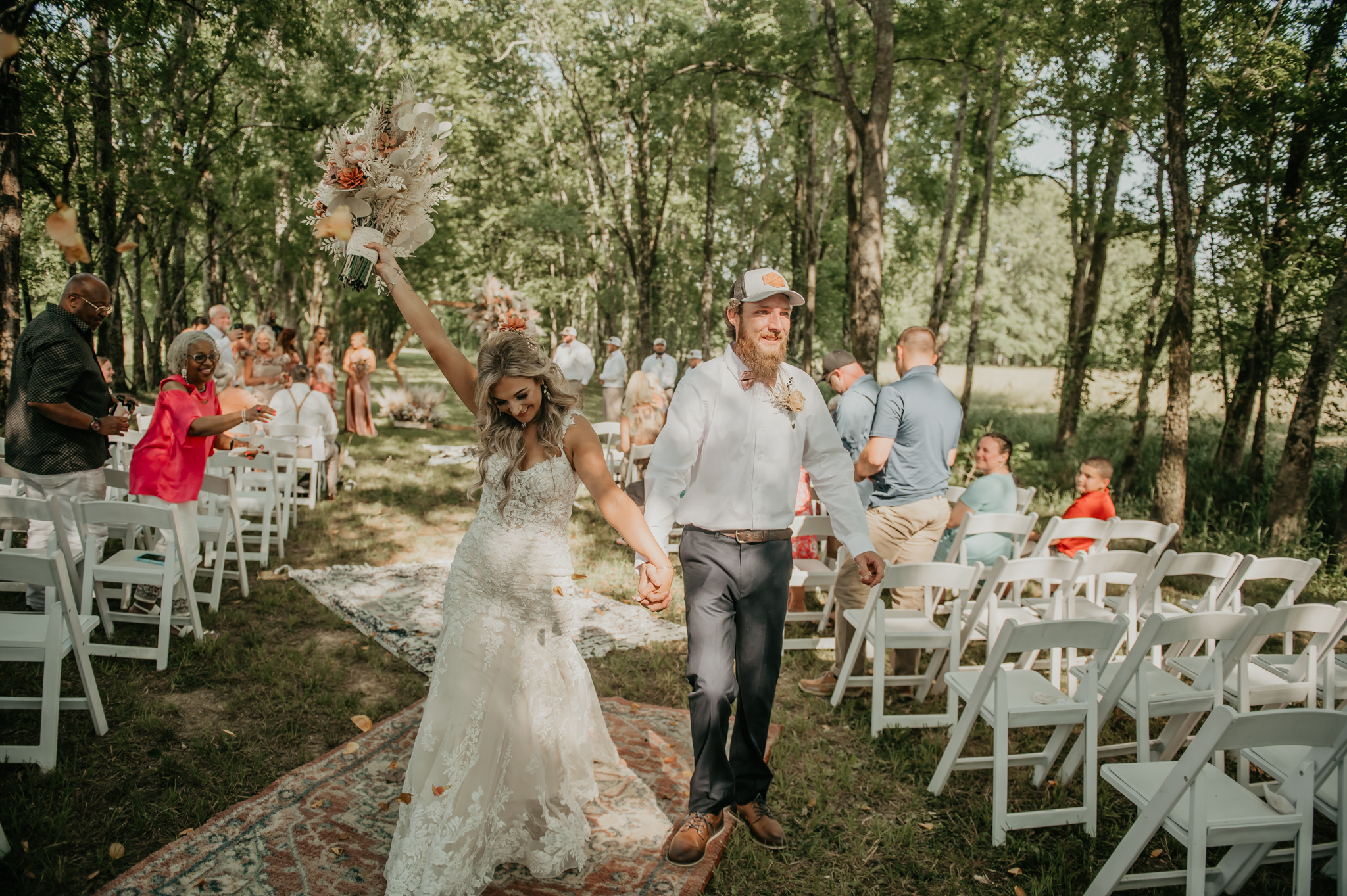 Hali & Kyle wedding at Covey Creek — photo 4