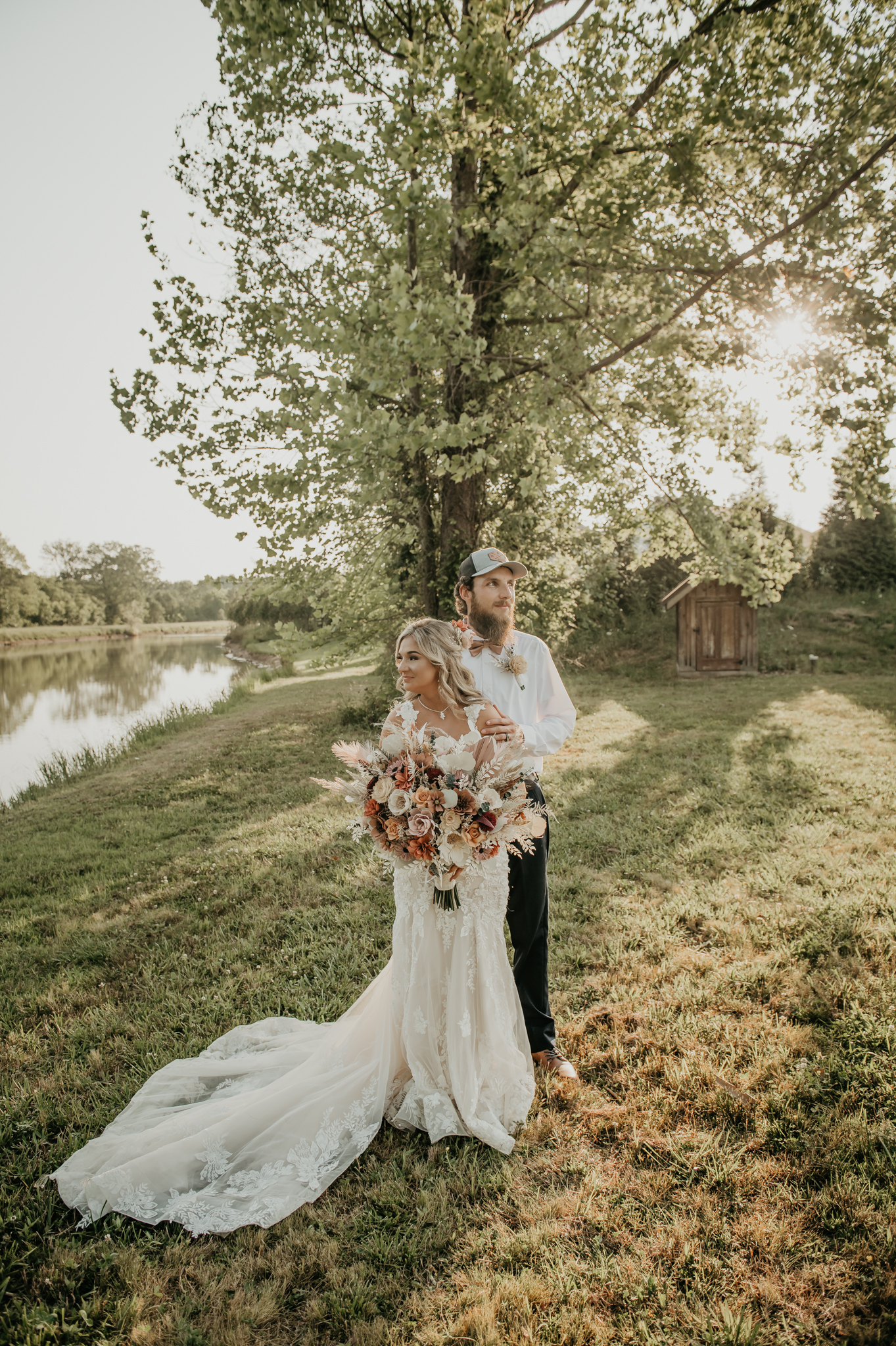 Hali & Kyle wedding at Covey Creek — photo 9