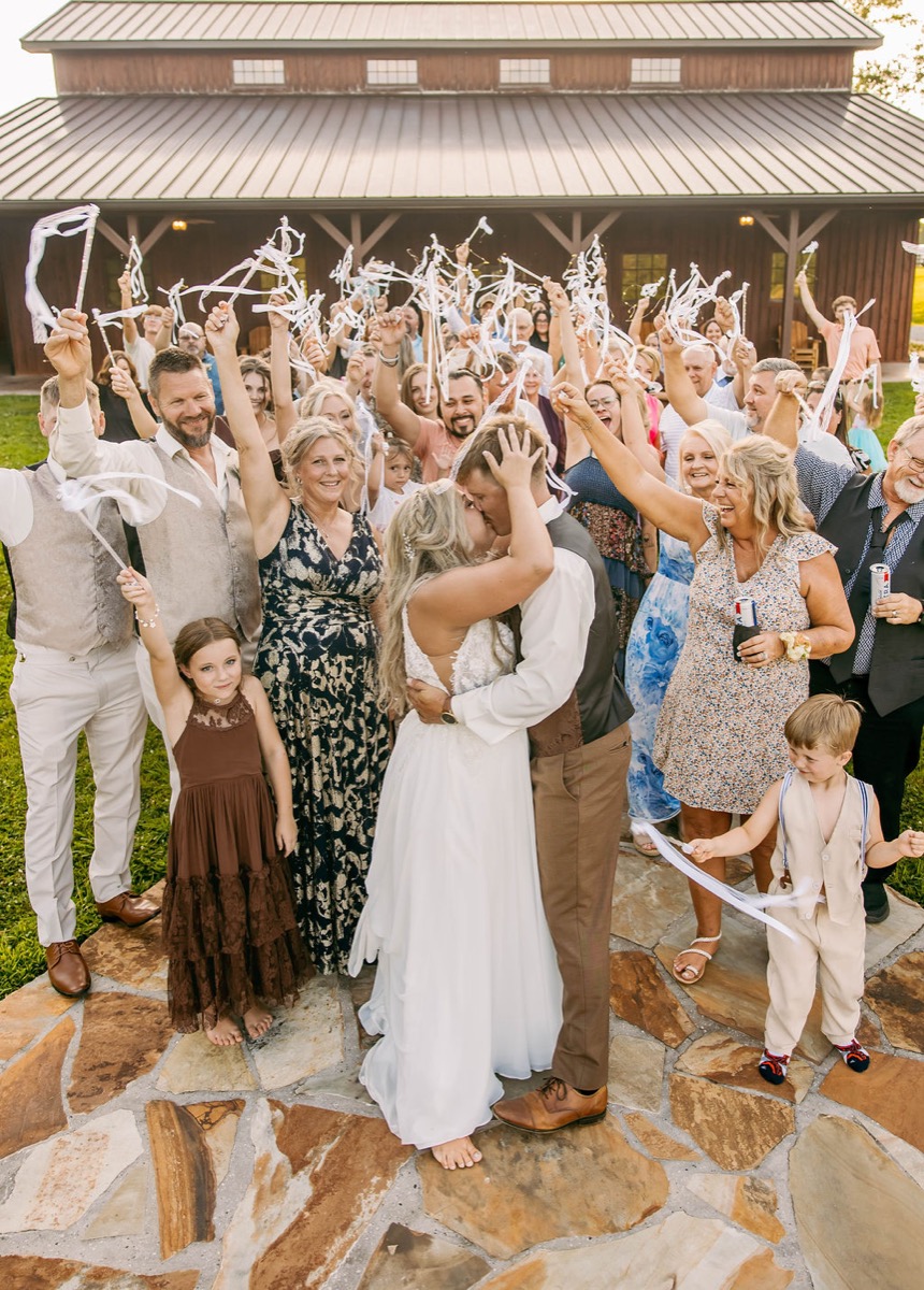 Alexis & Logan wedding at Covey Creek — photo 29