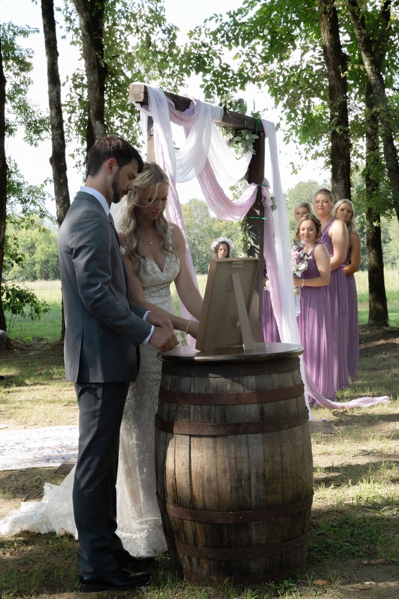 Courtney & Brett wedding at Covey Creek — photo 7