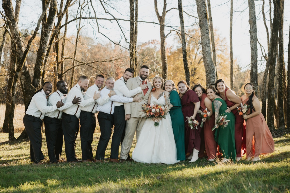 Danika & Troy wedding at Covey Creek — photo 18