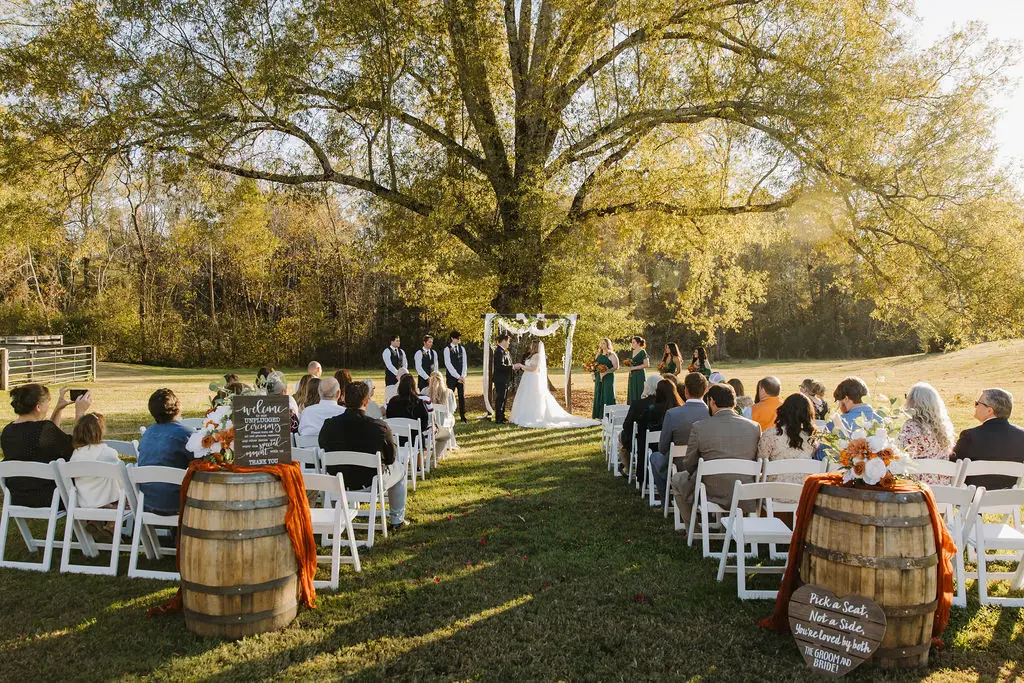 Rebecca & Troy wedding at Covey Creek — photo 9