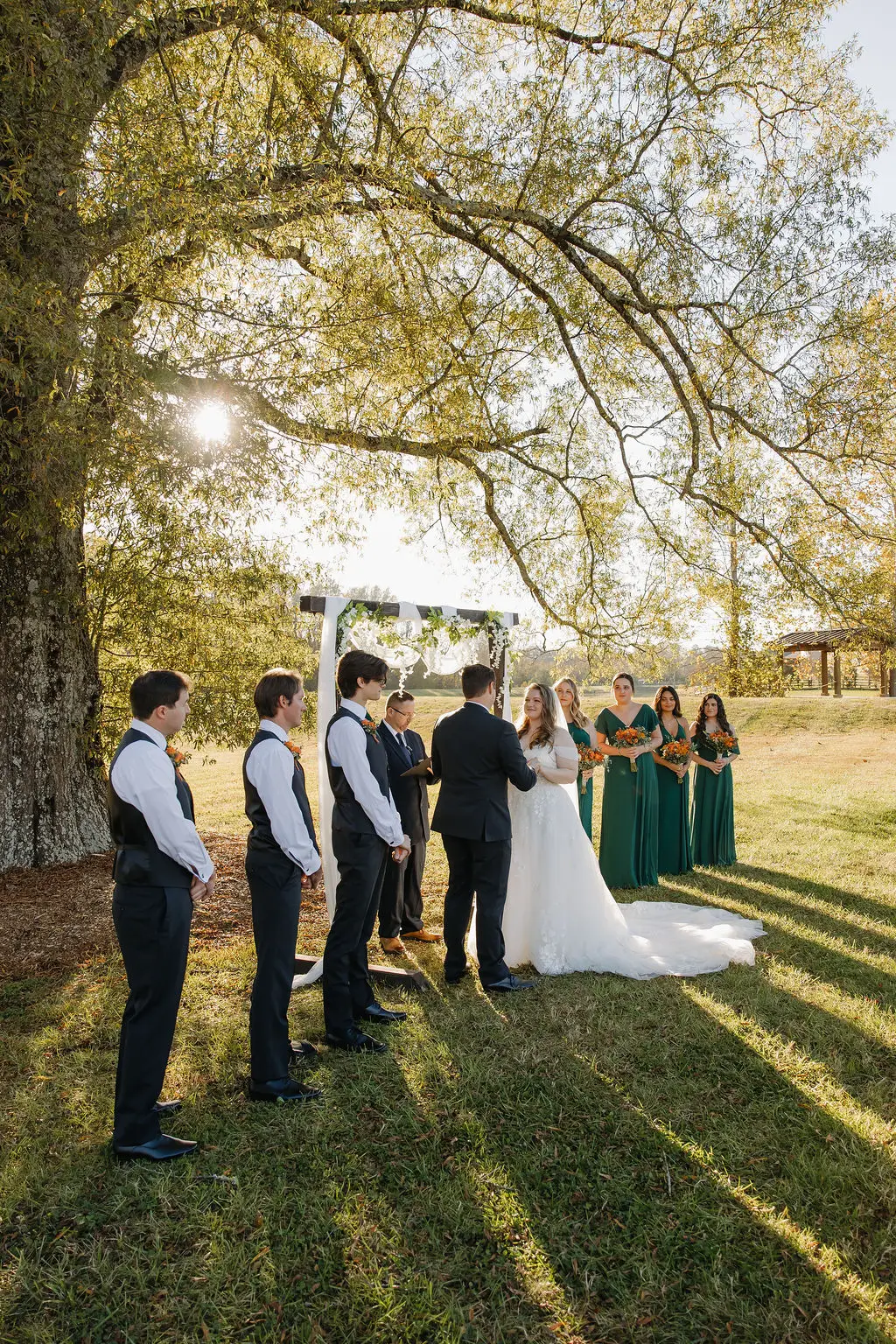 Rebecca & Troy wedding at Covey Creek — photo 2