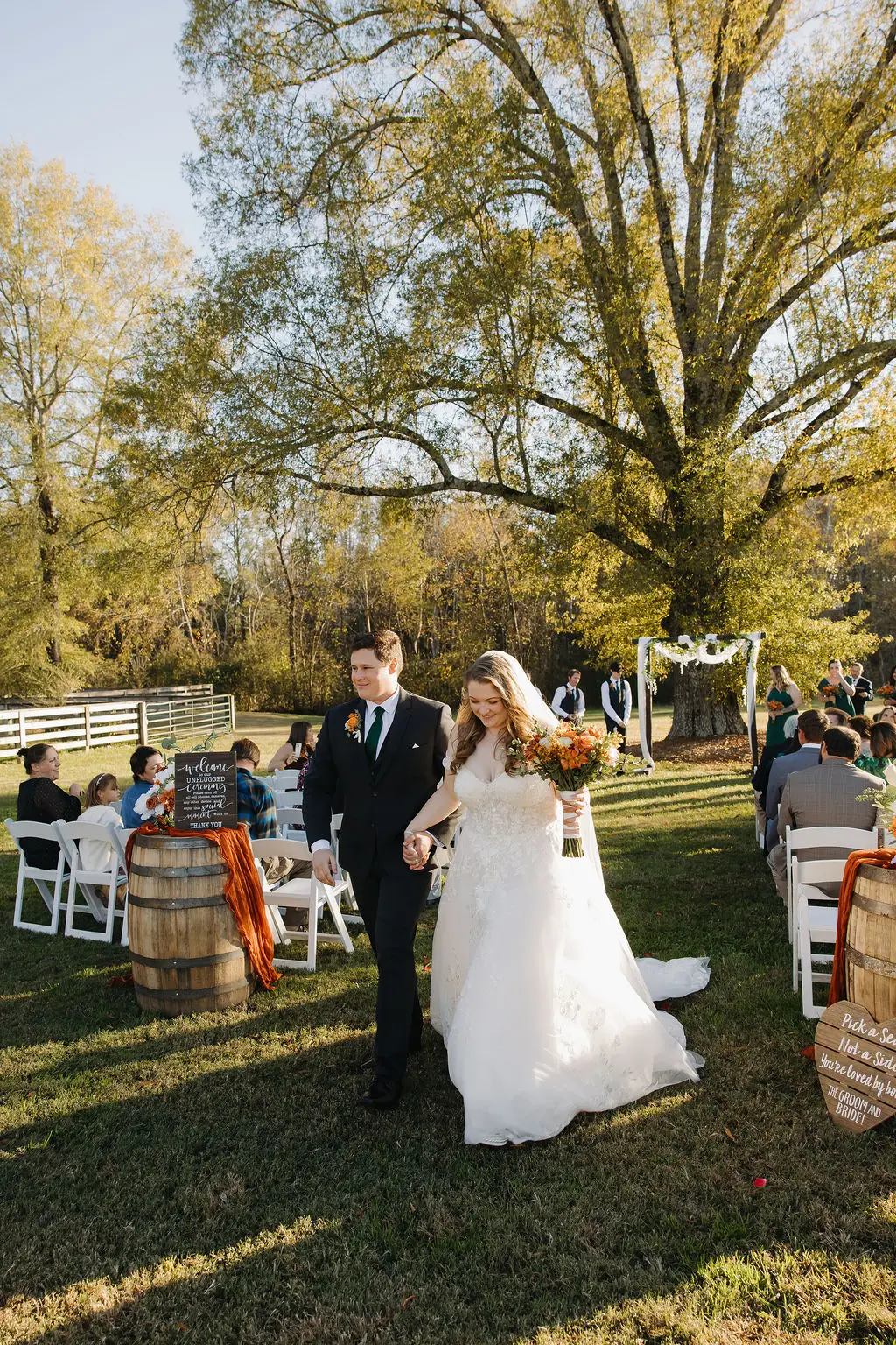 Rebecca & Troy wedding at Covey Creek — photo 11