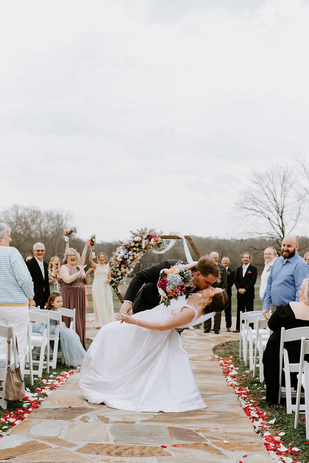 Leslie & Timothy wedding at Covey Creek — photo 17