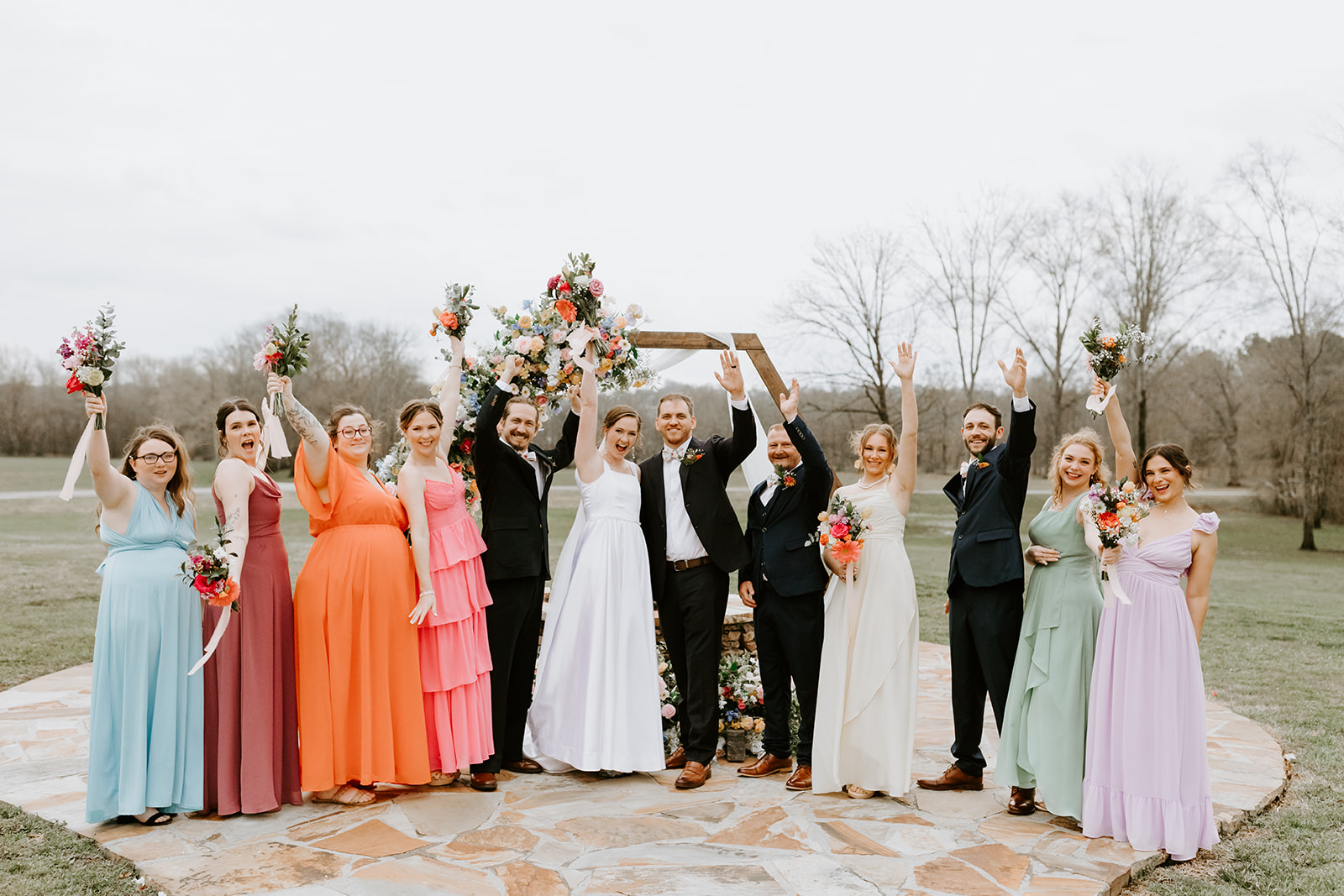 Leslie & Timothy wedding at Covey Creek — photo 4