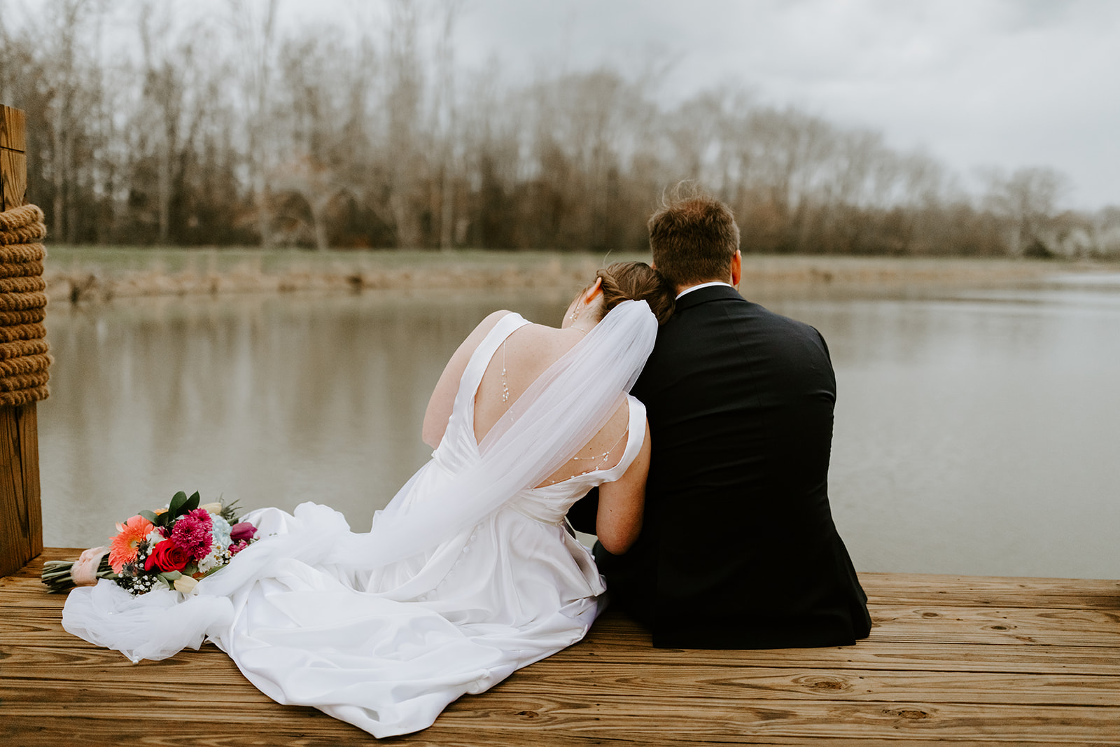 Leslie & Timothy wedding at Covey Creek — photo 18