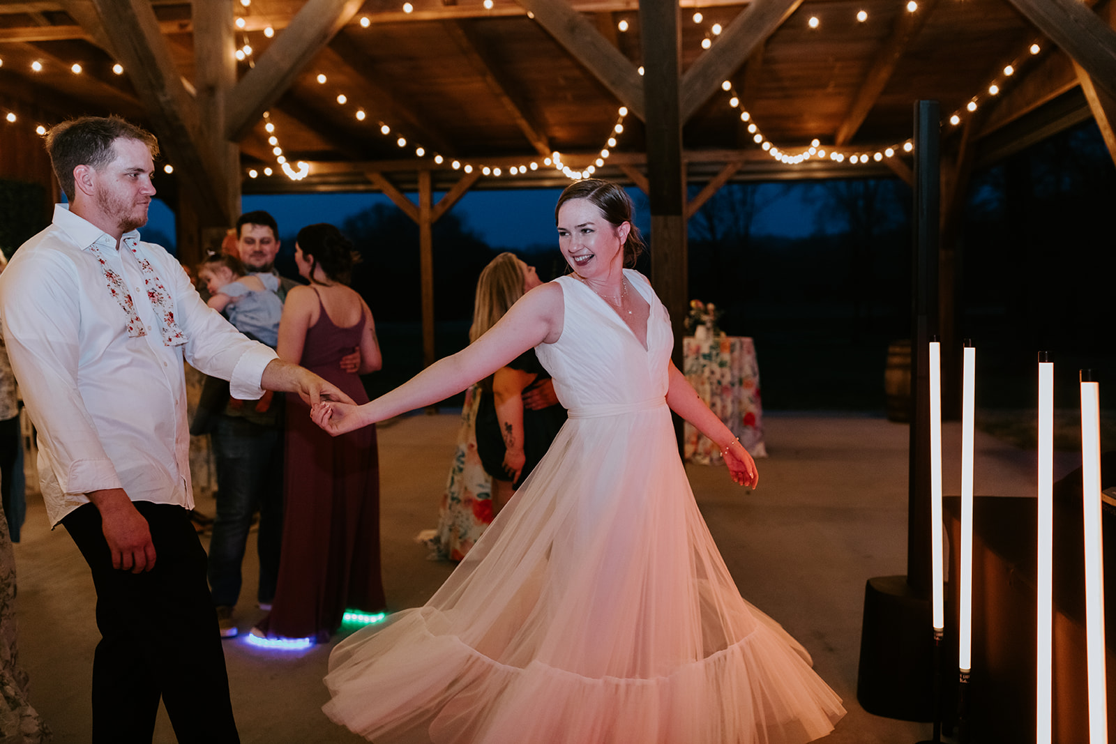 Leslie & Timothy wedding at Covey Creek — photo 23