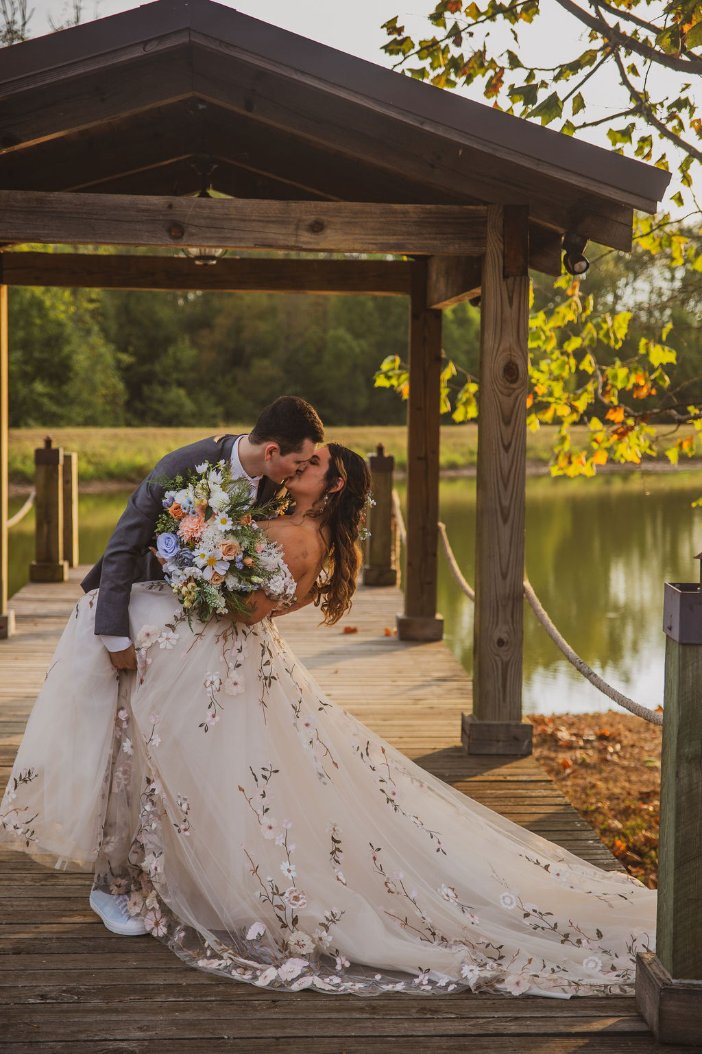 Jen & Alec wedding at Covey Creek — photo 8