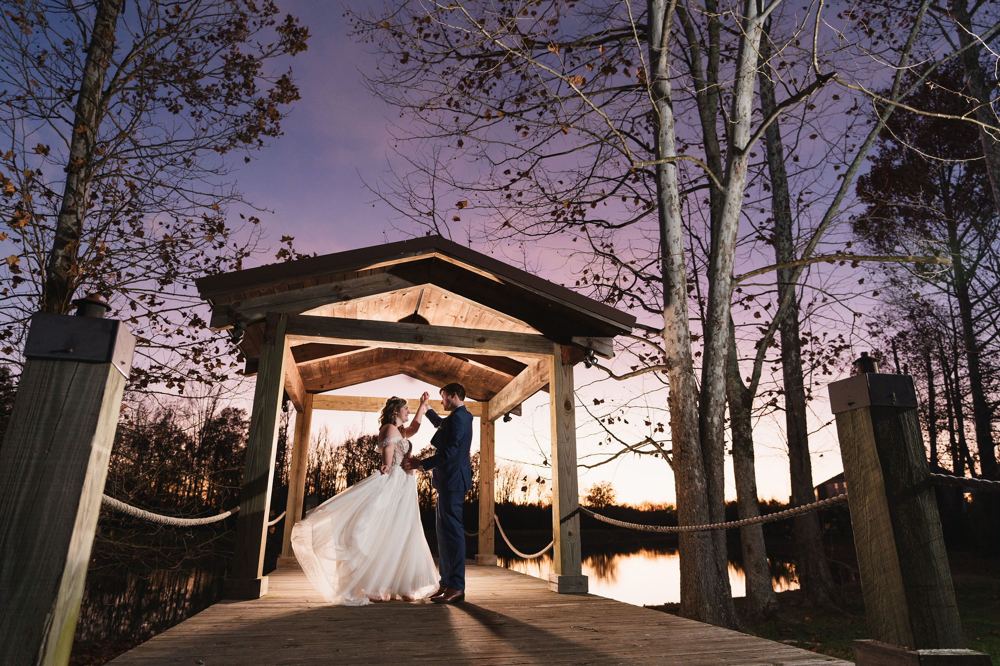 Ana & Carter wedding at Covey Creek — photo 9